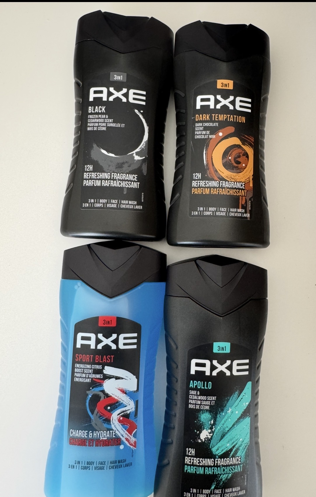 Gel Douche Axe