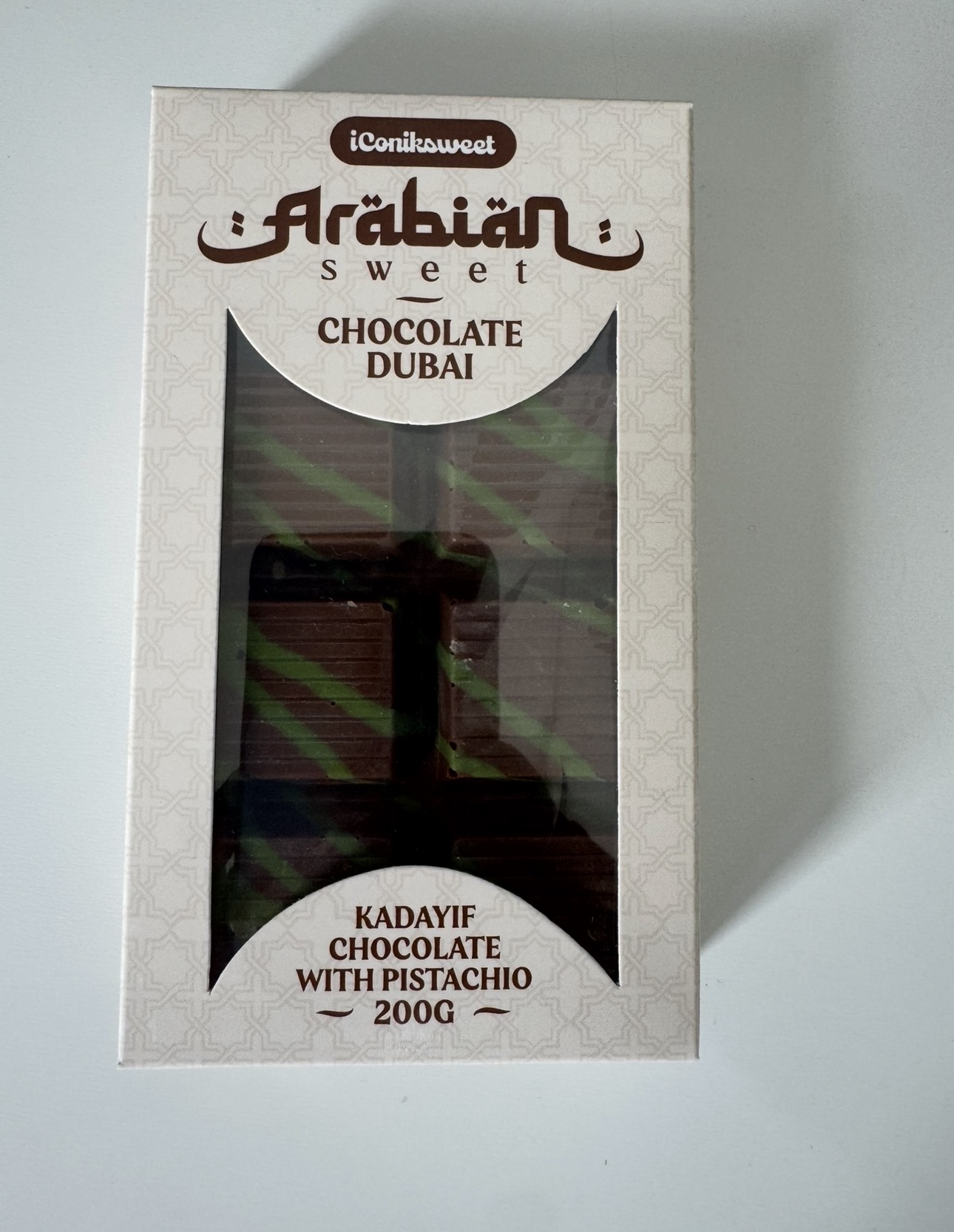 Tablette De Chocolat Kadayif Pistache (copie)