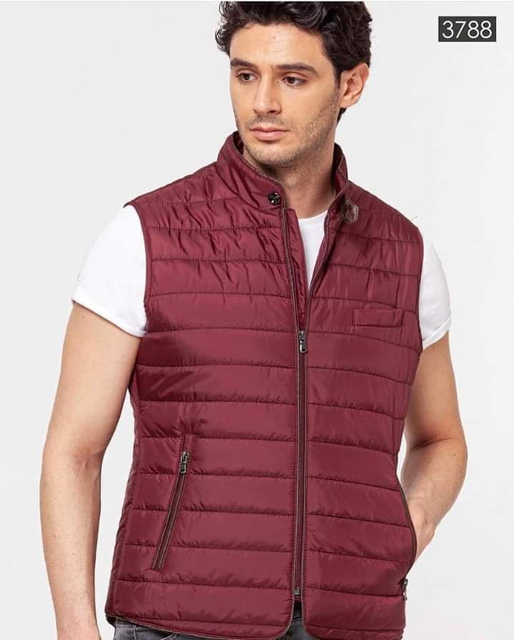 Doudoune Sans Manches Bordeaux – Stil Park