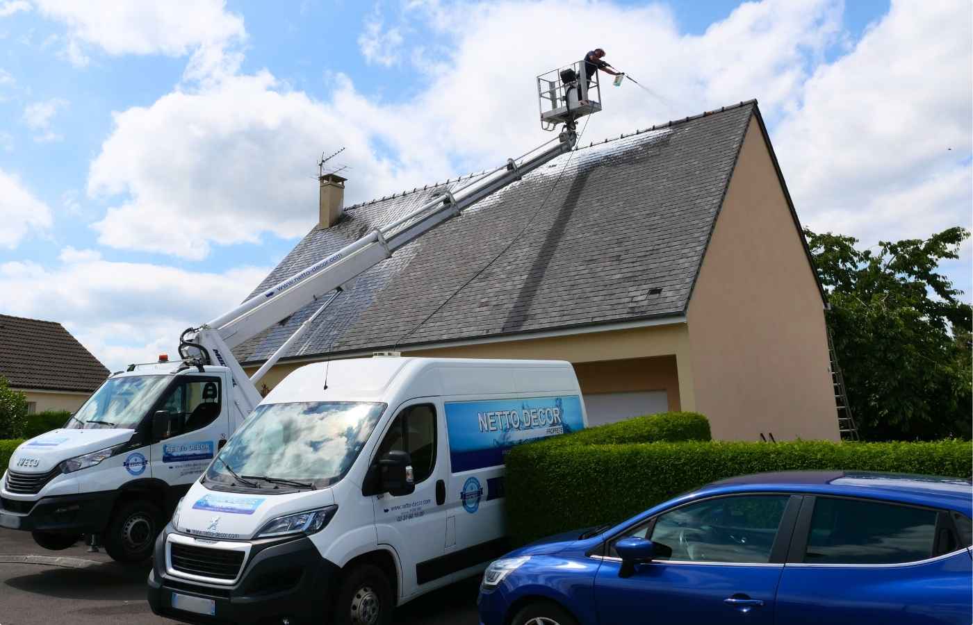 Nettoyage Des Toitures