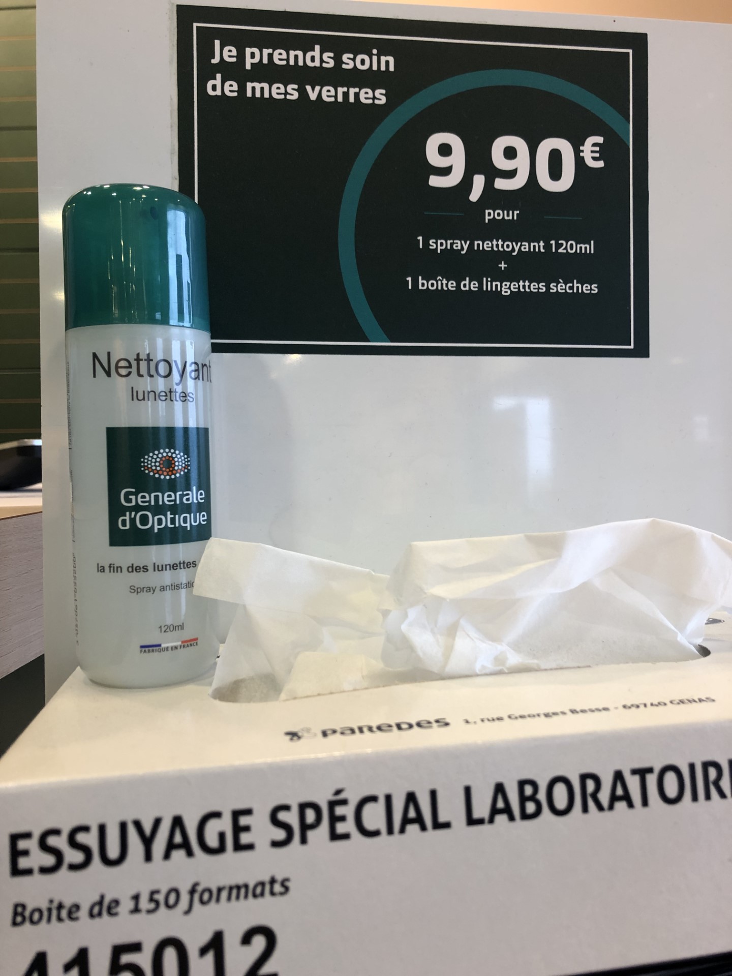 Kit D&rsquo;entretien de Nettoyage Lunettes