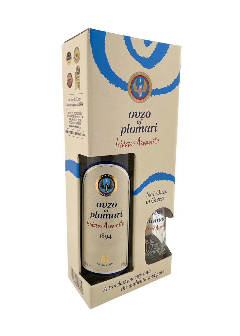 Ouzo Grec Plomari 700 Ml