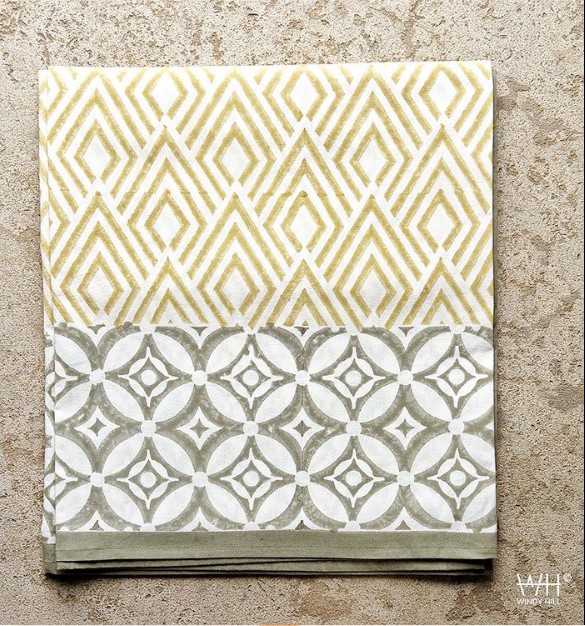 Nappe Rectangle En Coton Electrum