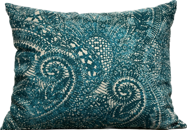 Coussin Rectangle Bleu