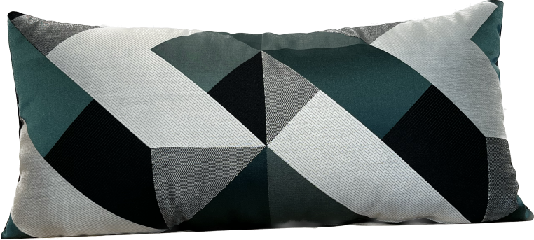 Coussin Long Graphique