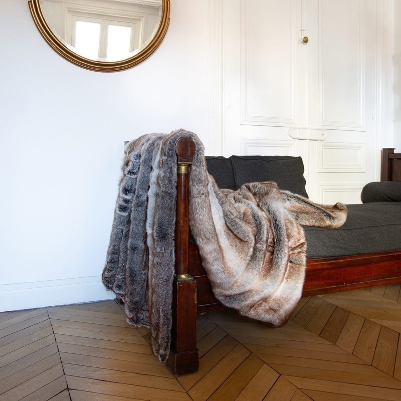 Plaid En Fourrure Synthétique