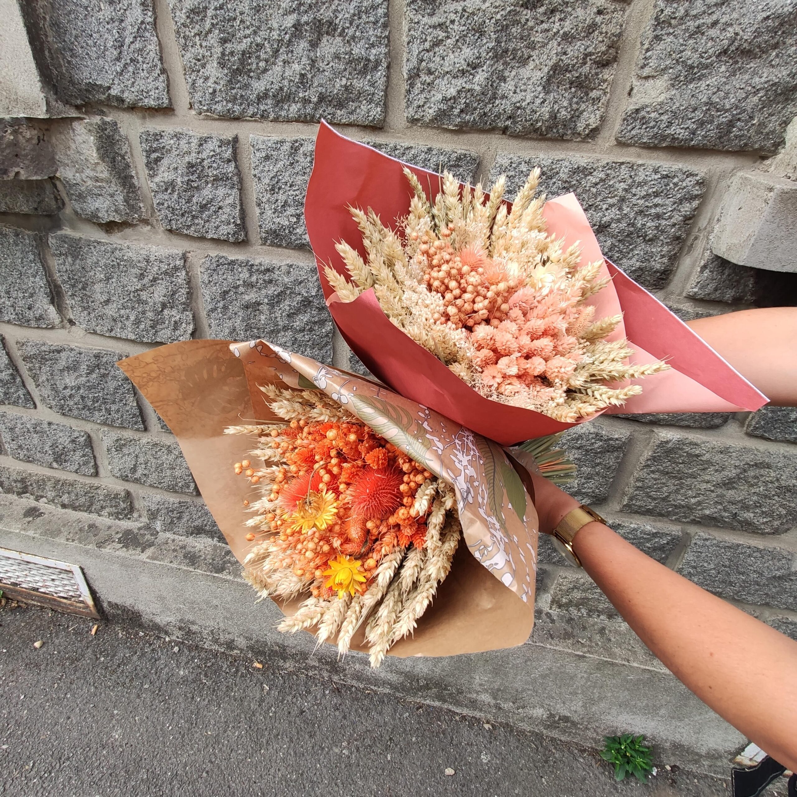 Bouquet De Fleurs Séchées