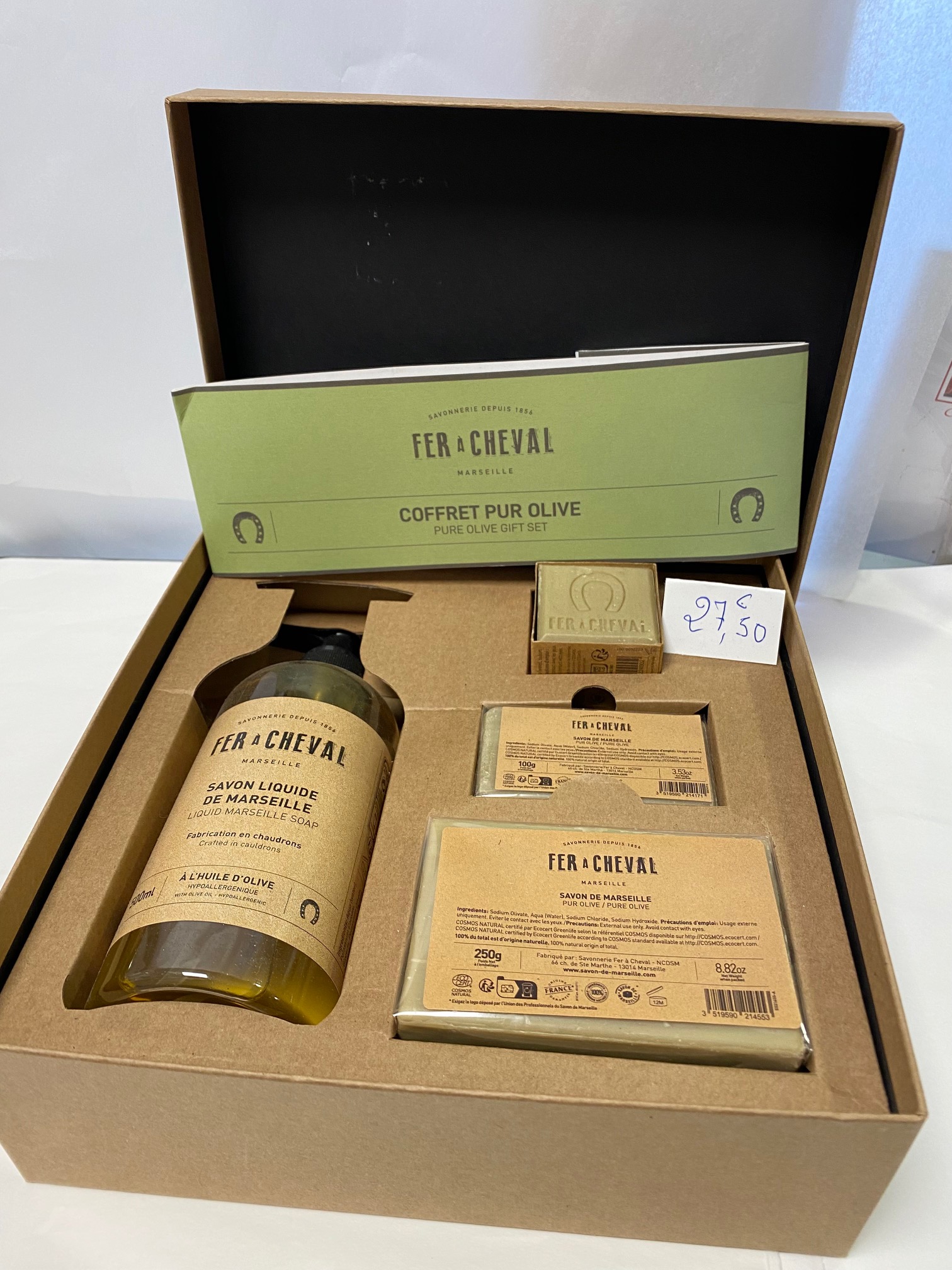 Coffret Pur Olive Fer à Cheval Marseille