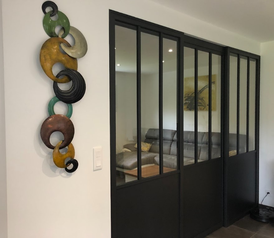 Verrière Avec Porte Coulissante