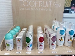 Gamme De Cosmétiques Toofruit Bio Enfant