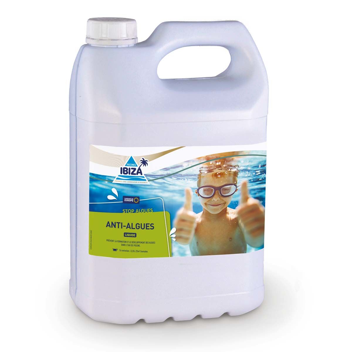 Anti-algues Piscines Ibiza 5l