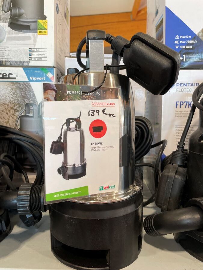 Pompe D’évacuation Eaux Usées Fp 14kvx