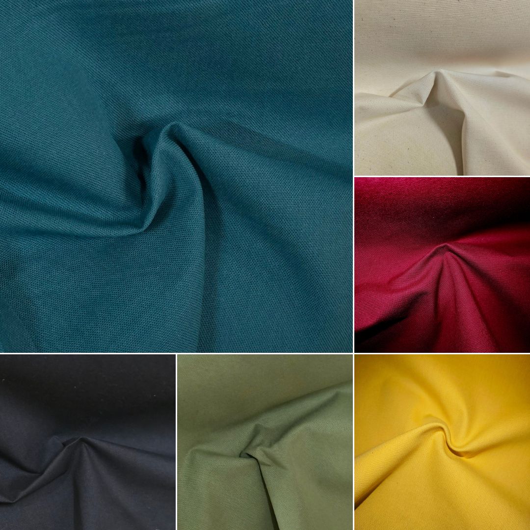 Tissu Coton Diabolo – Uni