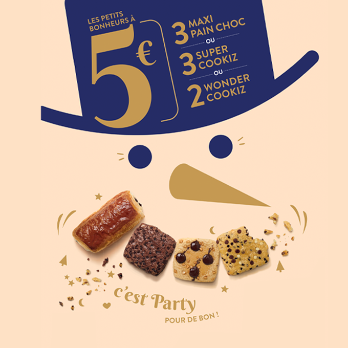 3 Maxi Pain Chocolat