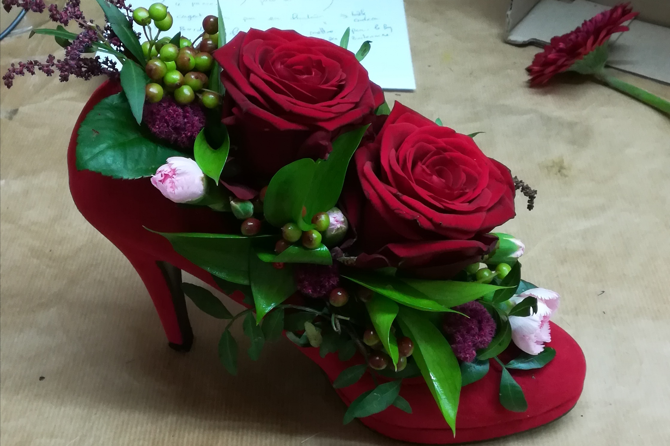 Chaussure Florale