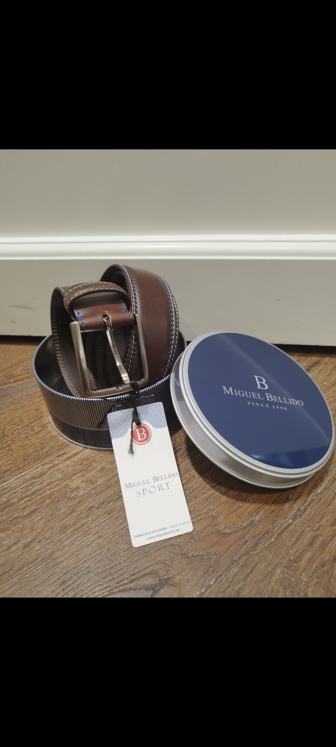 Ceinture Marron Miguel Bellido Homme